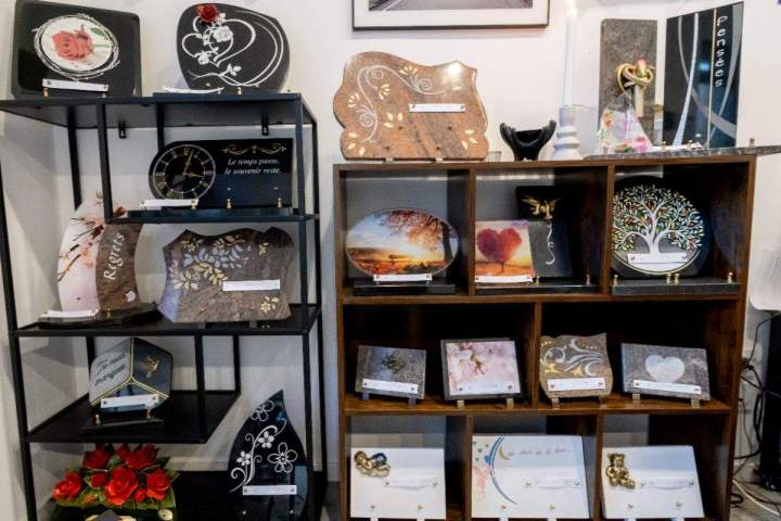 Articles funéraires Dieppe